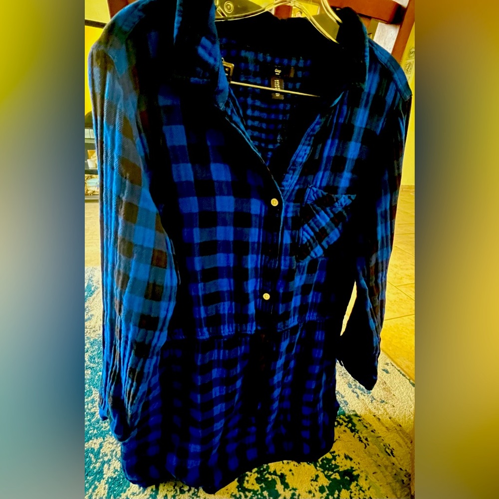 GAP XL shirt dress lightly worn